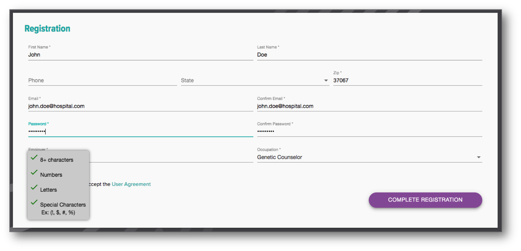 Accessing Concert · Concert User Guide