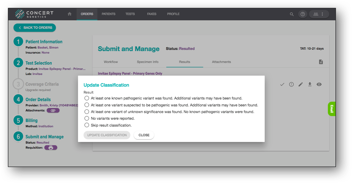 Submit and Manage · Concert User Guide