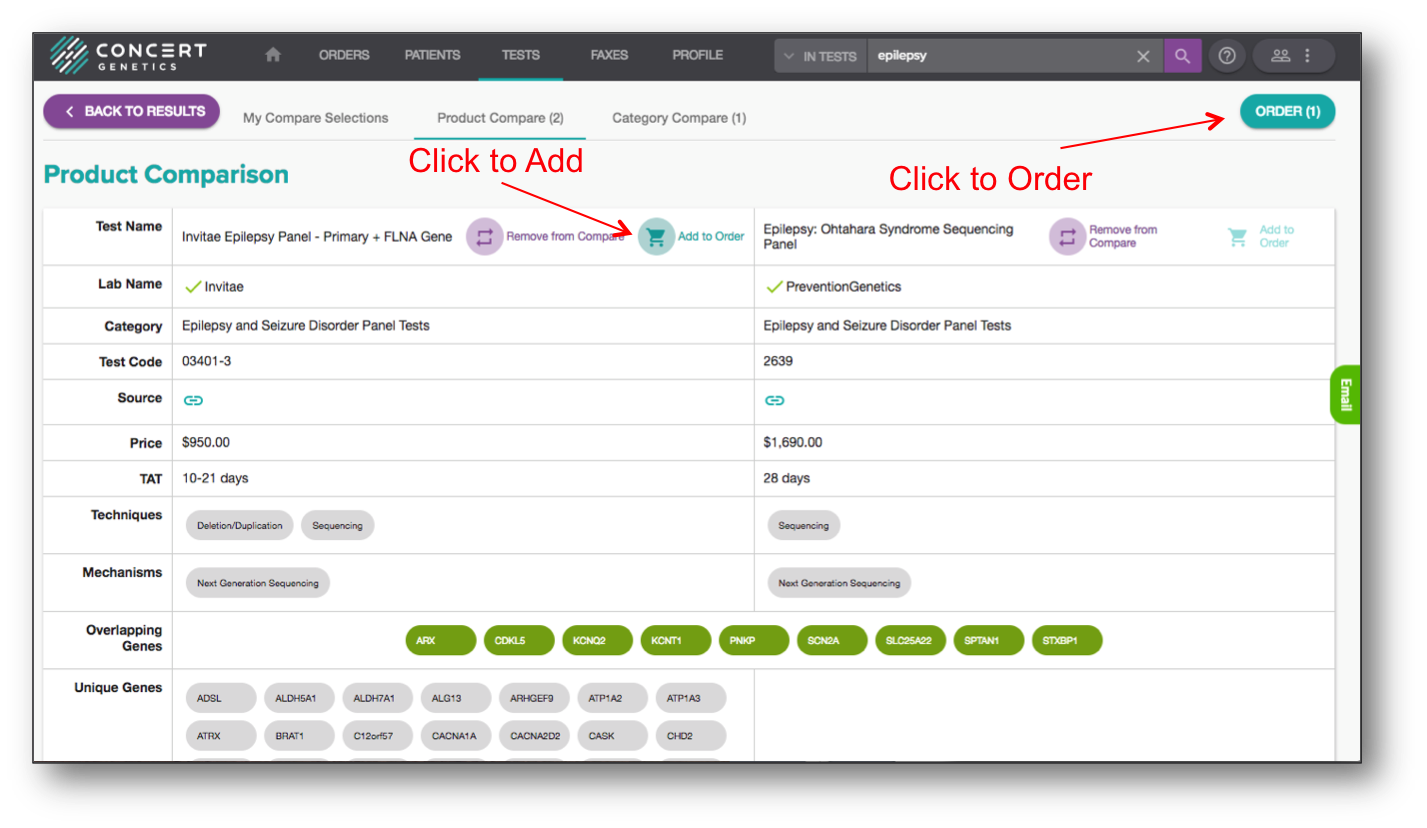 From Product Compare